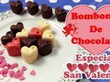 Receta Bombones de chocolate | especial san valentín