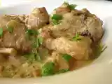 Receta Pollo al vino blanco, pouilly-fumé