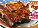 Receta Costillas al horno con salsa barbacoa
