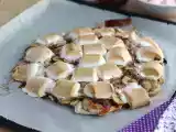 Receta Pizza dulce de plátano y nutella