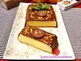 Receta Pastel de crema de vainilla y chocolate
