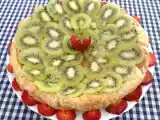 Receta Tarta de kiwi