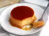 Receta Flan de leche condensada con caramelo