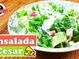 Receta Ensalada césar fácil