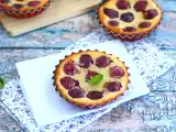 Receta Mini clafoutis de cerezas y almendras sin gluten