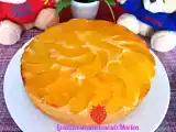 Receta Bizcocho de melocotón y yogur
