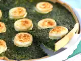Receta Quiche espinacas y queso de cabra