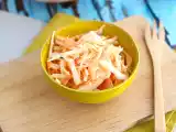Receta Coleslaw estilo americano (ensalada de repollo y zanahoria)