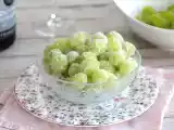 Receta Uvas con prosecco