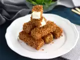 Receta Bastones de feta al sésamo