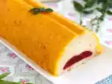 Receta Tronco de mango y frambuesa