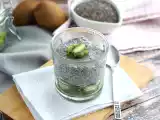 Receta Pudin de chia y kiwi