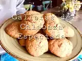 Receta Galletas de calabaza especiadas