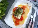 Receta Papillote de bacalao