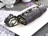 Receta Brazo de gitano de oreo