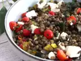 Receta Ensalada de lentejas con queso feta
