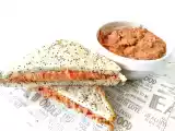 Receta Sándwich de atún con tomate