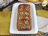 Bizcocho de plátano sin azúcar – banana bread
