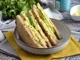 Receta Club sandwich de pollo al curry
