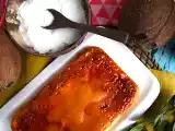 Receta Flan de coco en microondas en 8 minutos