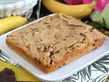 Receta Bizcocho de plátano y chocolate - vegano y sin gluten
