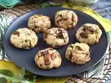 Receta Cookies de chocolate, cacahuetes y almendra