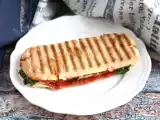 Receta Panini de chorizo y emmental