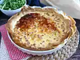 Receta Quiche ligera de jamón, queso y yogur