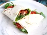 Receta Wrap de chorizo, aguacate y tomate