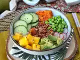 Receta Poke bowl de salmón