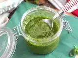 Receta Pesto verde casero - pesto alla genovese