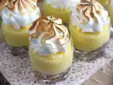 Receta Vasitos de tarta de limón y merengue