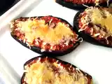 Receta Berenjenas rellenas con soja texturizada {receta vegana}