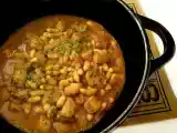 Receta Judías blancas con pota