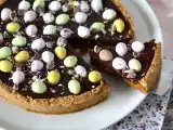 Receta Tartaleta de chocolate y caramelo para pascua