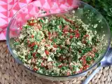 Receta Tabulé o tabbouleh, ensalada libanesa muy aromática y fresca