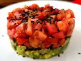Receta Tartar de tomate y aguacate