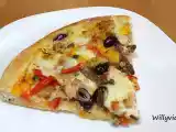 Receta Pizza de atún y anchoas con elaboración de masa