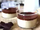 Receta Natillas de café con ganache y cacao