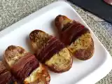 Receta Patatas asadas envueltas en bacon