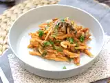 Receta Pasta alla boscaiola, el mejor plato de pasta para el otoño y el invierno