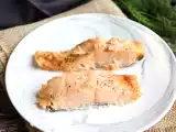 Receta Cómo cocinar salmón en el microondas. listo en 4 minutos