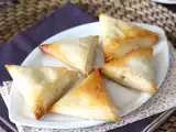 Receta Samosas de caballa y queso crema
