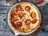Receta Quiche vegetariana de tomate y queso feta