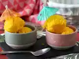 Receta Sorbete de mango y lima con solo 3 ingredientes, ¡listo en 5 minutos!