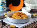 Receta Pasta con calabaza y carne picada
