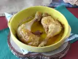 Receta ¿cómo cocinar muslos de pollo en el horno?