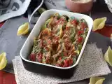 Receta Conchiglioni relleno de espinacas y ricotta