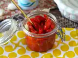 Receta Pimientos rojos asados en freidora de aire