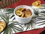 Receta Chips de plátano macho en freidora de aire